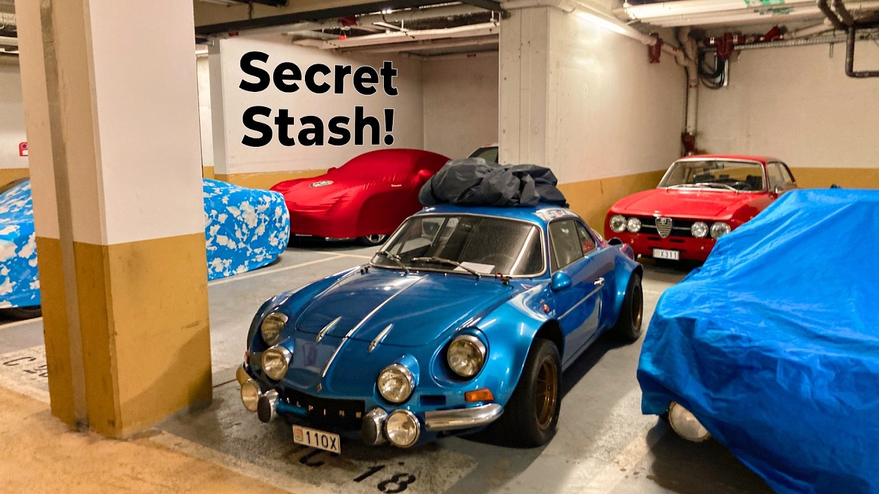 Exploring Hidden Supercar Garages Under Monaco!