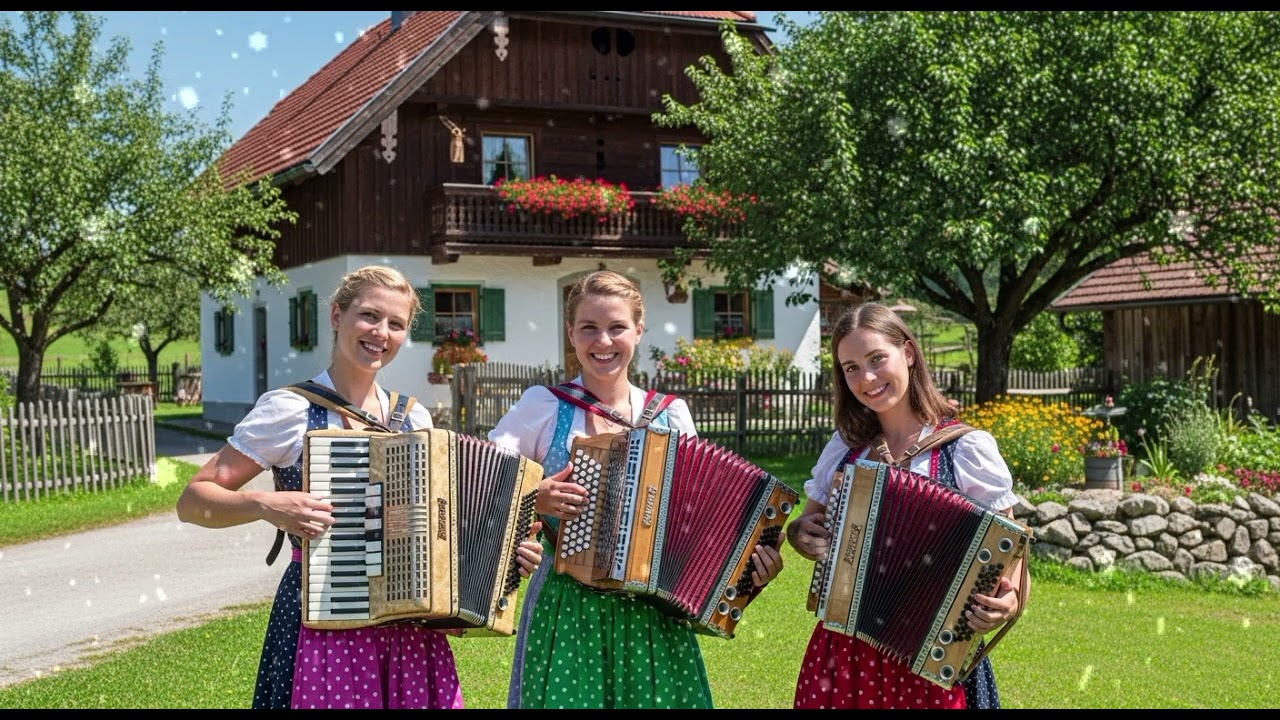 Alpine Sunset Dreams – Golden Accordion Echoes from Germany