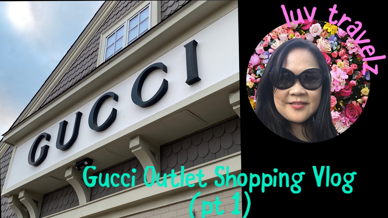 Gucci 🤩Outlet Shopping Vlog🛍 (pt 1)| January 2022