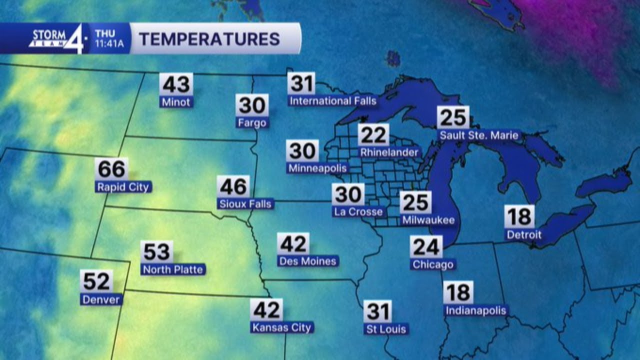 ABOVE FREEZING FIRST TIME IN WEEKS