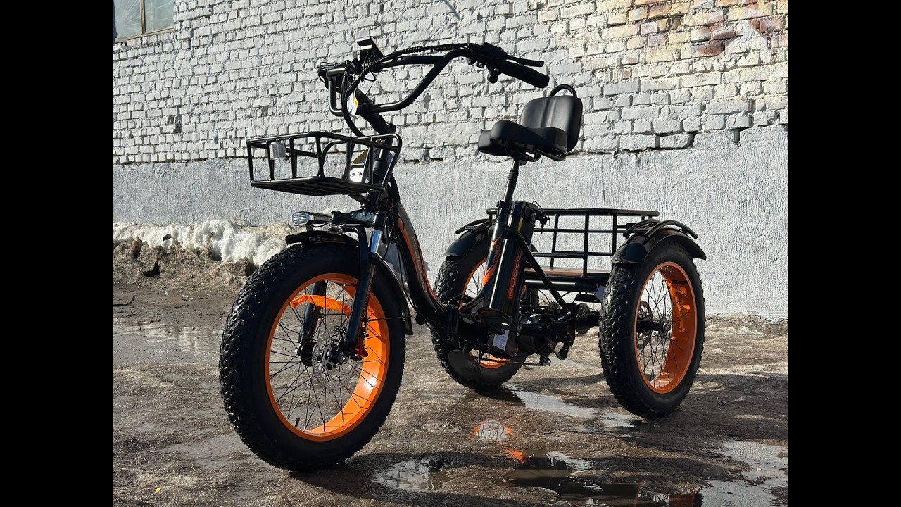 Kugoo Trike &mdash; практичный трёхколёсный электровелосипед