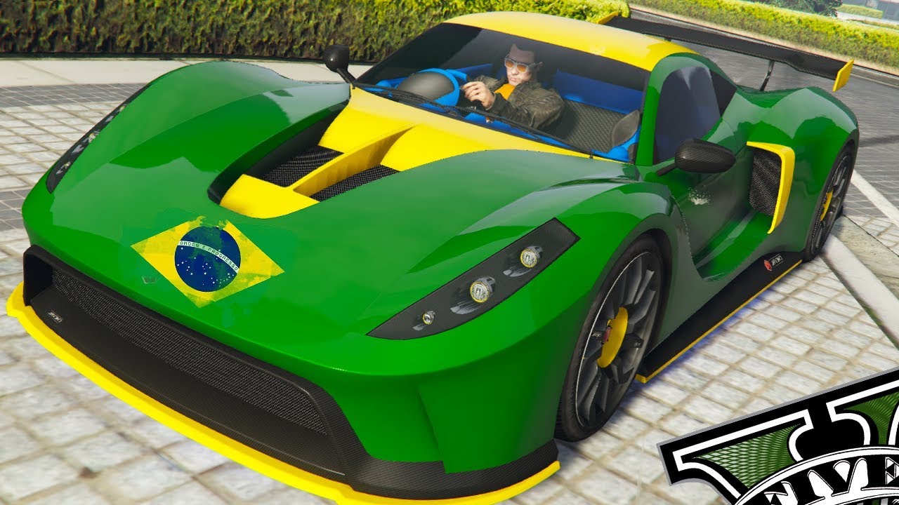 GTA V Online - Novo Carro Super Taipan Brasileiro para Copa do Mundo