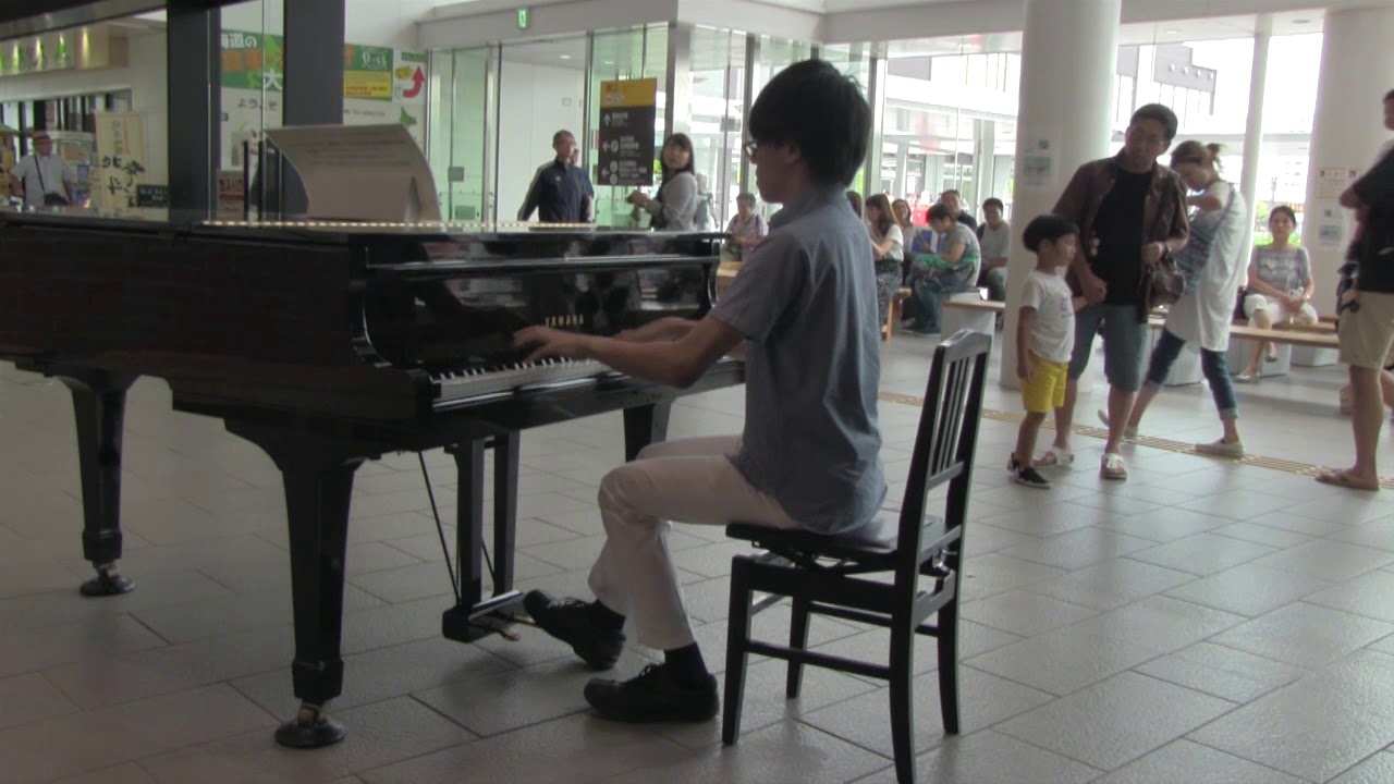 函館でANiMA弾いてきた【函館ストリートピアノ】