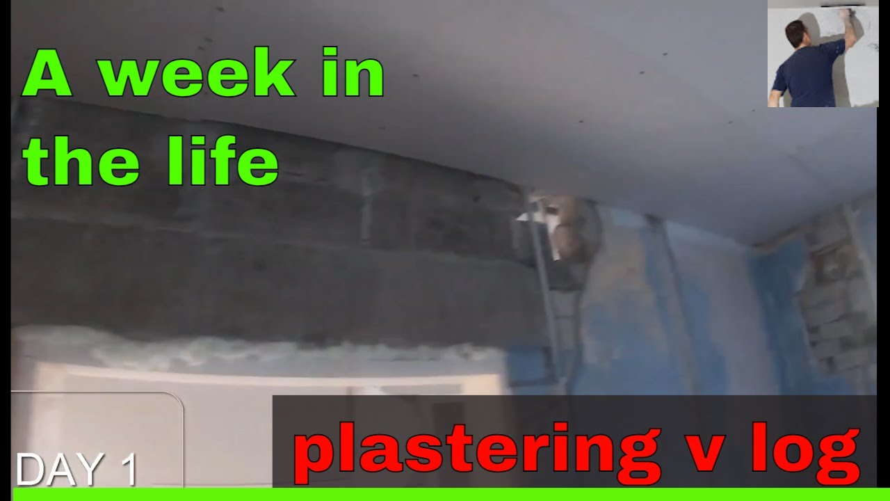5 day v log a week in the life plastering