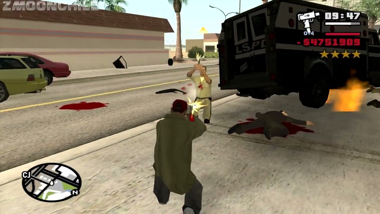 Starter Save part 61 - Chain Game Emmet - GTA San Andreas