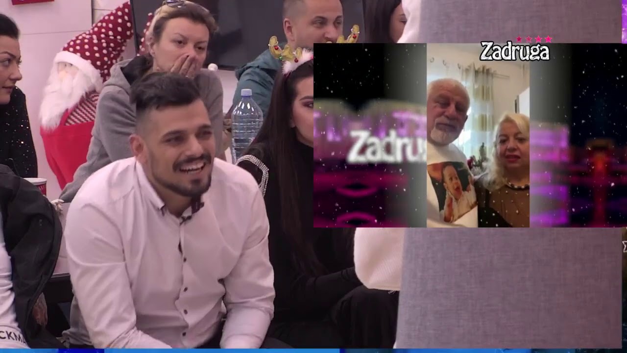 Zadruga 4 - Bora Santana - Novogodišnja čestitka, Sandra Afrika, Đani ga pozdravljaju - 31.12.2020.