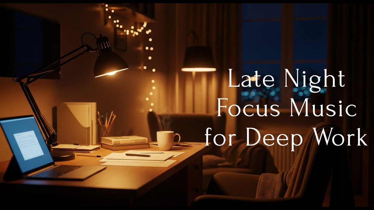 Late Night Focus Music for Deep Work | Minimal Groove Soft Beat (30 Minutes)