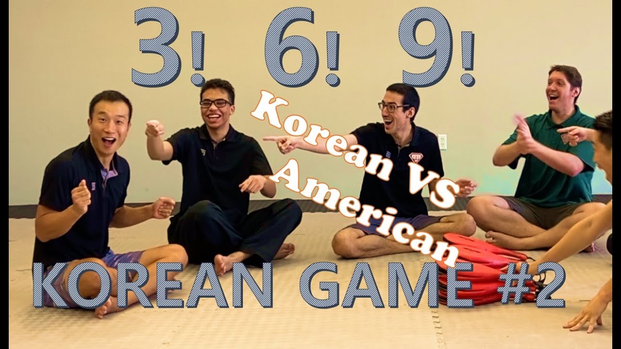 “Sam, Yuk, Gu! Ready For Another FUN Korean Mind Game??” 미국 사범님들과 함께 삼육구 삼육구 추억의 게임