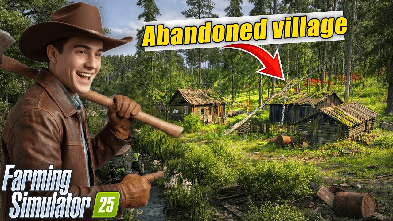 I Found a Secret Abandoned Village in FS25 by Accident