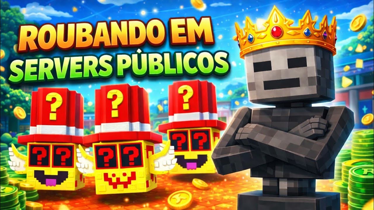 🔴ROUBANDO EM SERVERS PÚBLICOS AO VIVO🔴 - PETRIX ON🔥