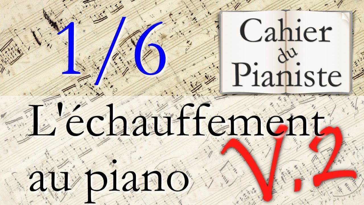 L'échauffement au piano n°1 – Les notes répétées