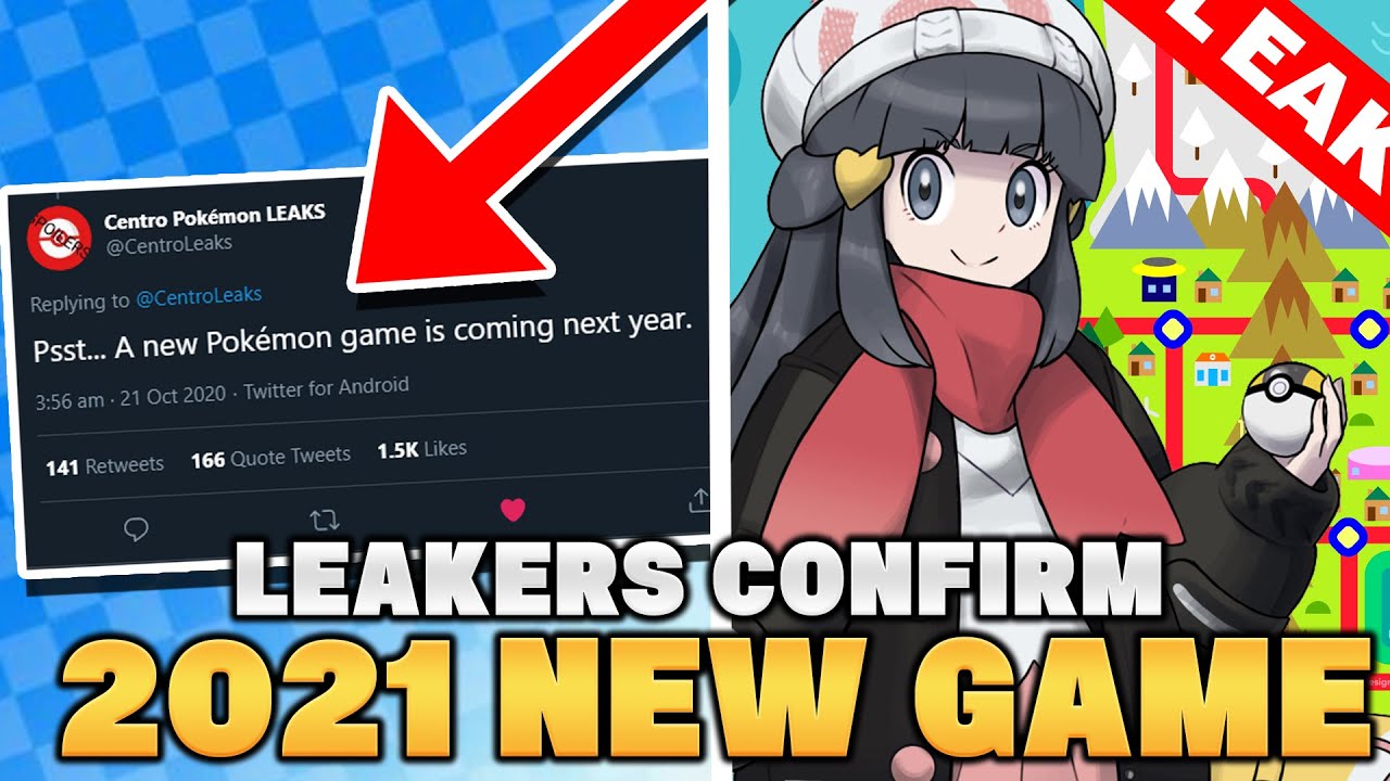 NEW GAME in 2021 CONFIRMED BY LEAKERS for Pokemon Switch (Gen 4 Remakes or Let's Go Johto?)