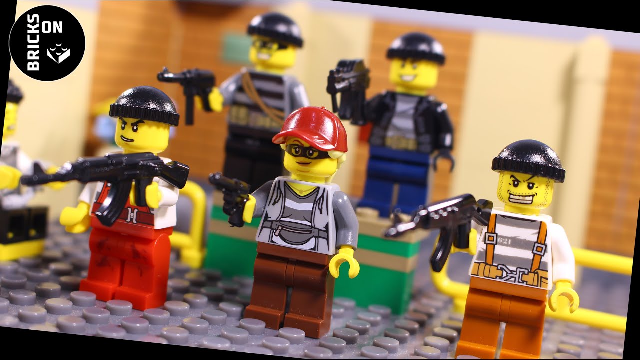 Ограбление банка Lego прошло неудачно ПОЛНЫЙ ФИЛЬМ Братья Кэш Ограбление больницы Сумасшедшая под...