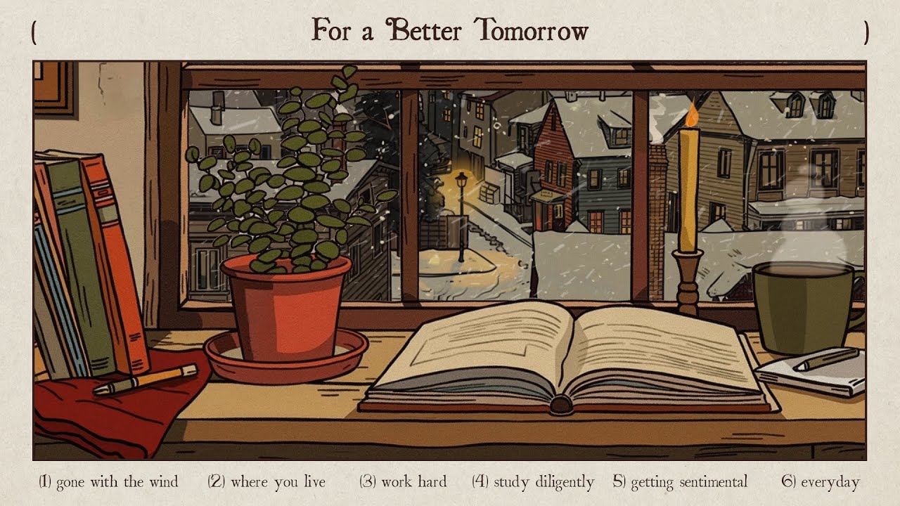study diligently, work hard, for a better tomorrow
