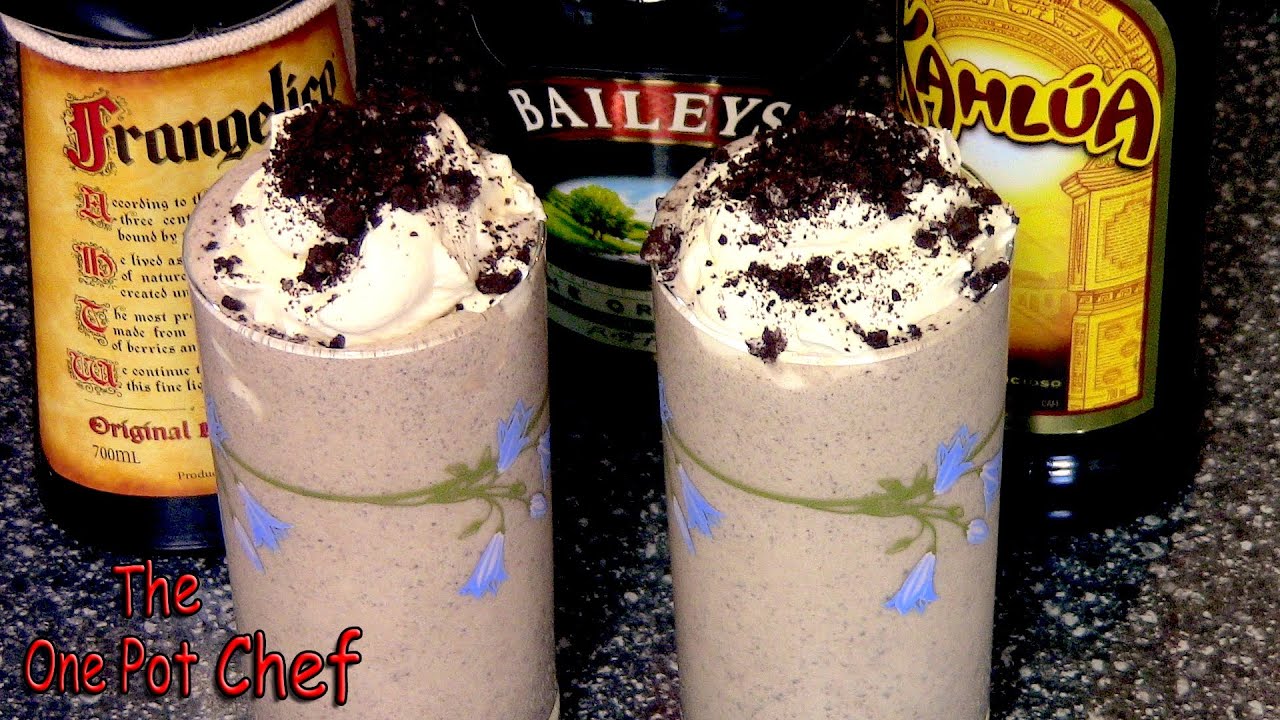 Cookies and Cream Dessert Cocktail | One Pot Chef