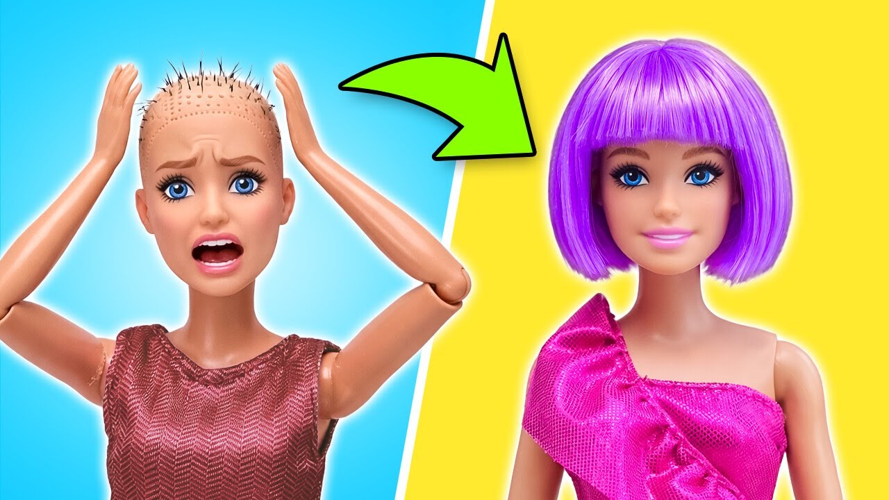 ¡Nuevo Pelo para Muñecas Viejas! 🪮💇🎸 ¡Artistas Callejeros Reciben la Transformación Definitiva!