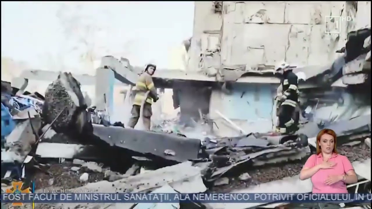 Morţi şi răniţi printre angajaţii sanatoriului pentru copii din Sergheevka