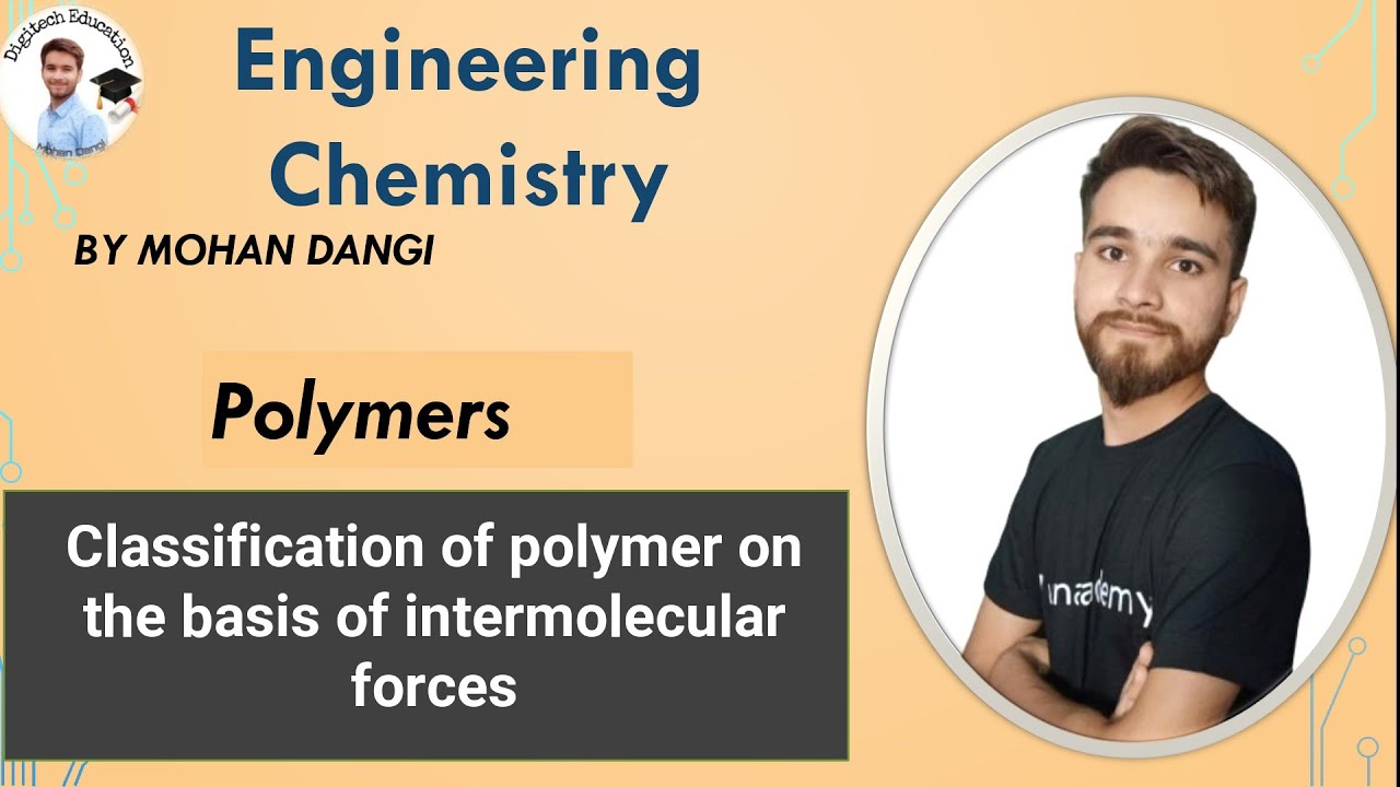 Polymer | classification of polymer on the basis of intermolecular forces  | engineering chemistry |