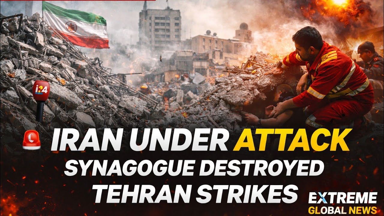 Iran Under Attack 🚨 Synagogue Destroyed | Massive Strikes in Tehran | Breaking News 2026