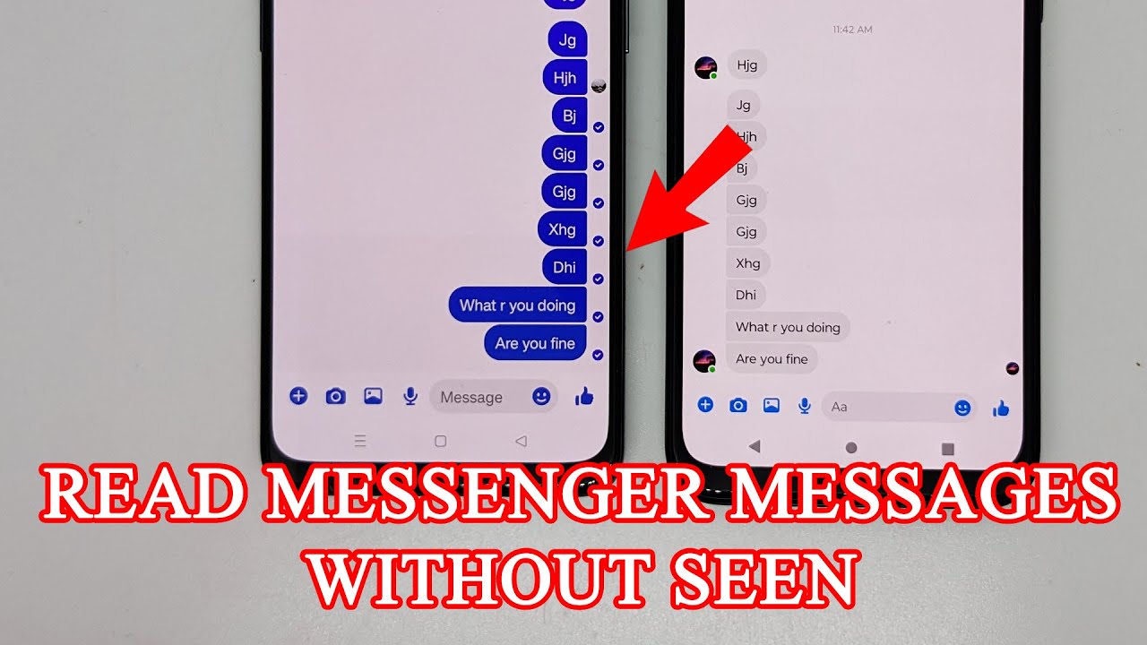 How to See Messages Without Seen  On Messenger