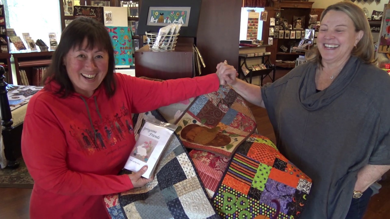 Hanging Out At Olde World Quilt Shoppe