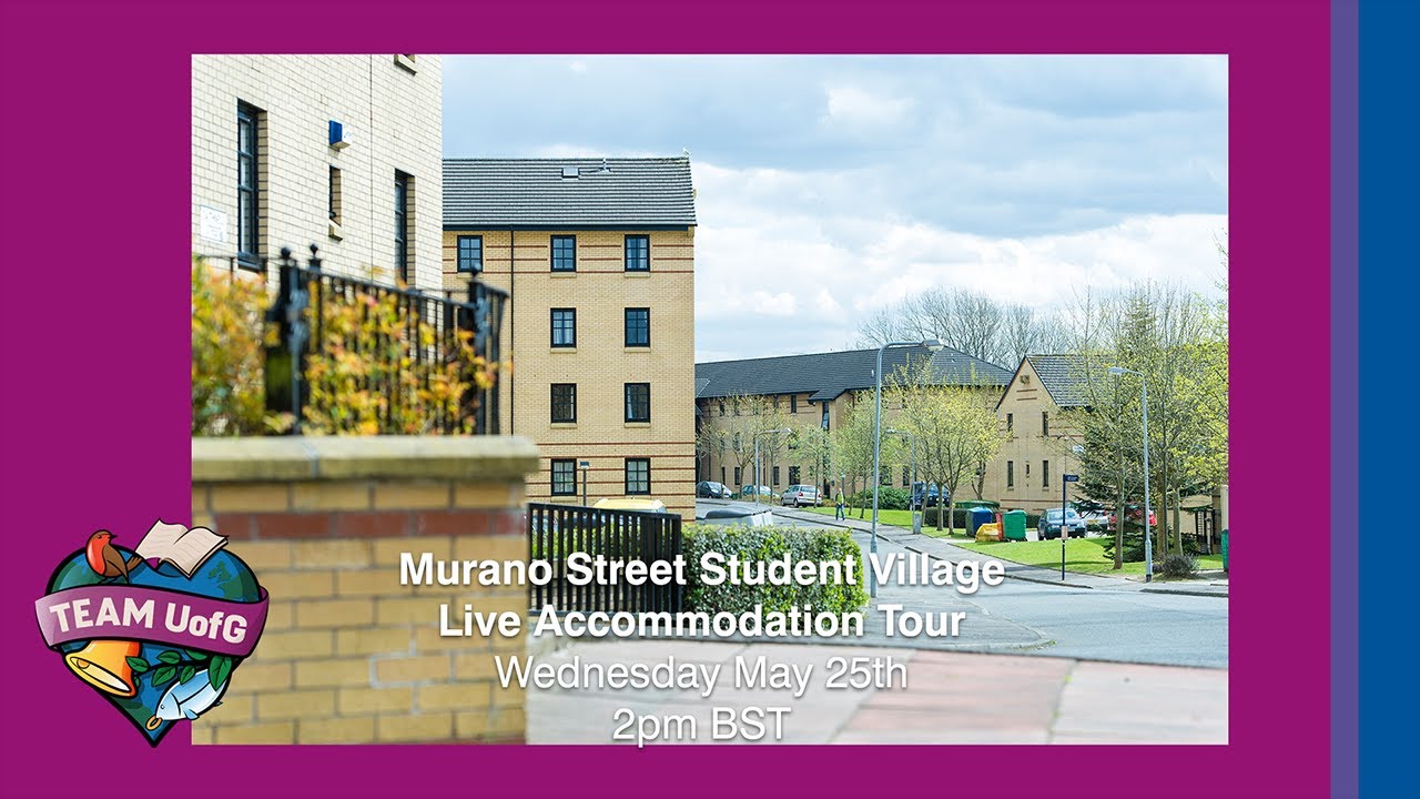 Live Tour of Murano Street Student Village 🏠 / University of Glasgow Student Accommodation