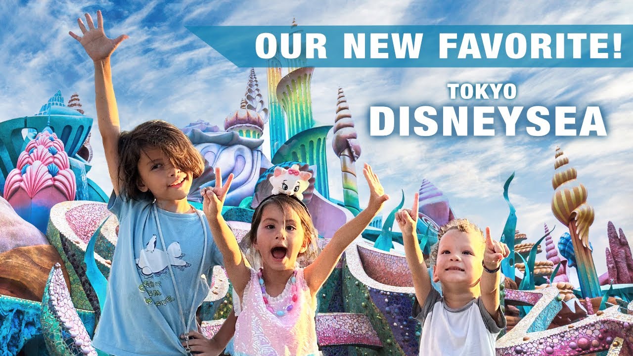 Tokyo Japan DisneySea: Worth it with a Toddler & Young Kids! 🐚
