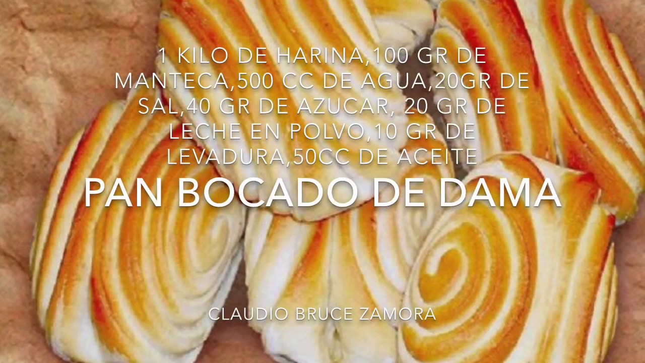 Pan bocado de dama 