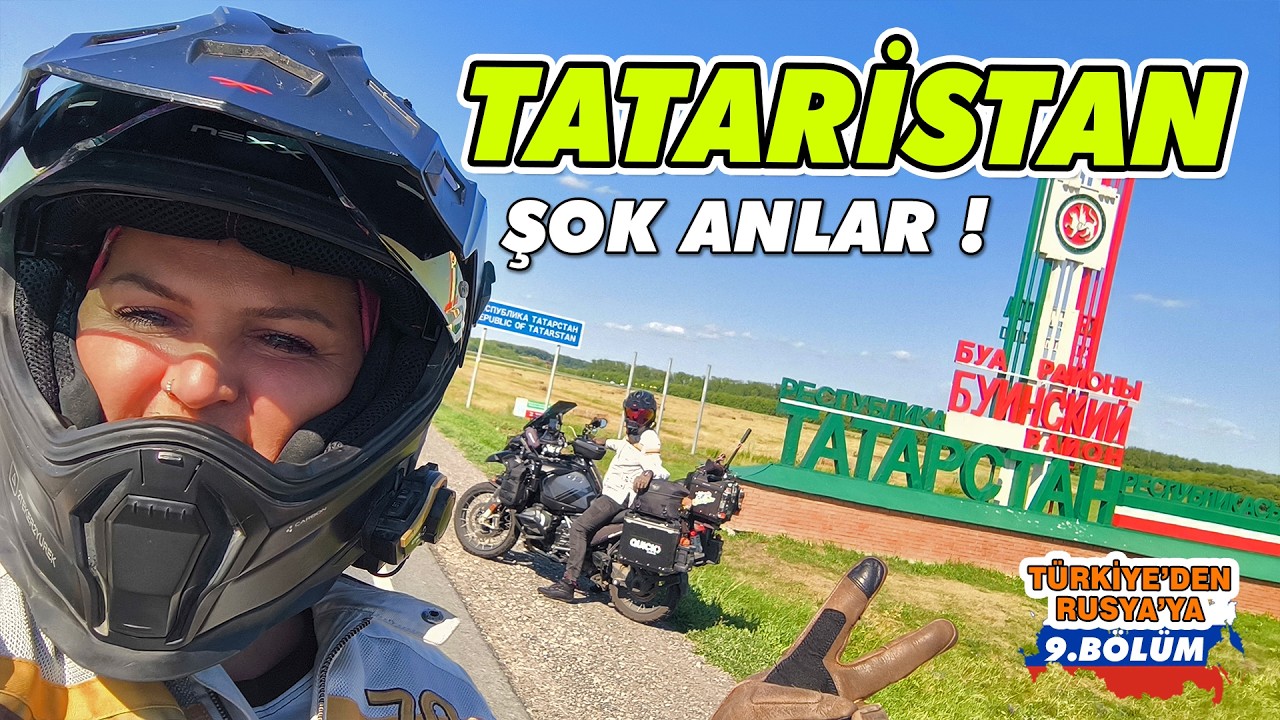 Tataristan’a İlk Adım: Kazan Yolunda Şaşırtıcı Anlar | Rusya Motosiklet Yolculuğu | 9. Bölüm