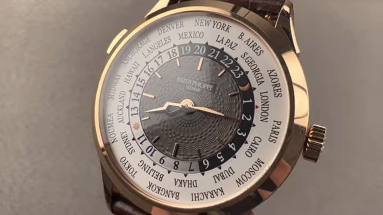 Patek Philippe World Time 5230R-012 Patek Philippe Watch Review