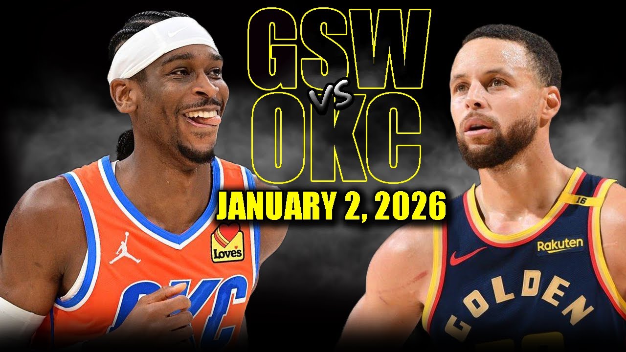 Golden State Warriors vs Oklahoma City Thunder Full Game Highlights &ndash; January 2, 2026 | NBA Season