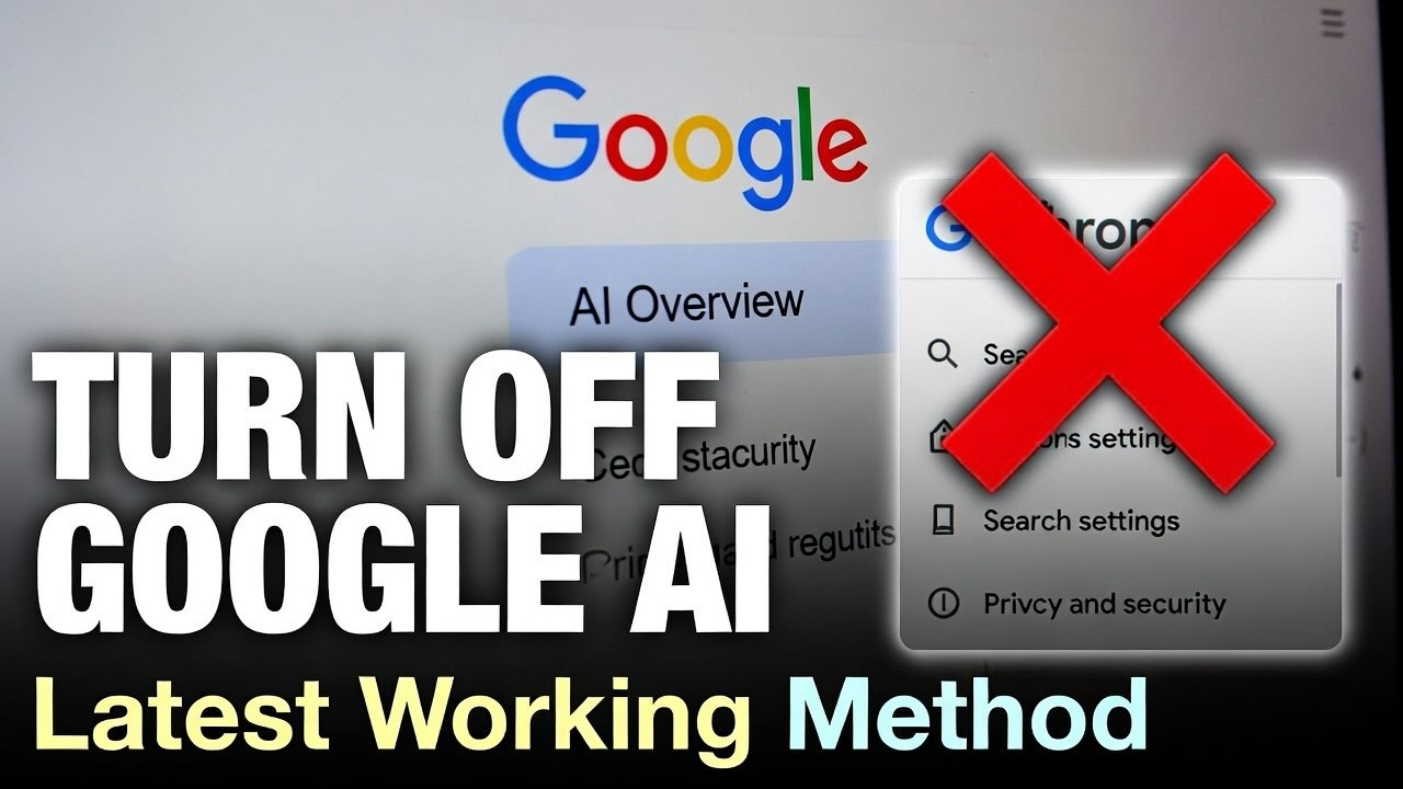 How To Disable AI Mode on Google (Turn Off Gemini & AI Overview)