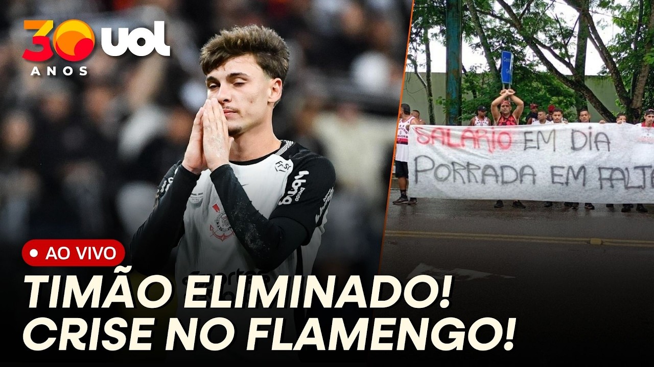 CORINTHIANS CAI PRO NOVORIZONTINO: FIM DE PAPO COM TRAJANO, FABIOLA E GABRIEL SÁ! CRISE NO FLAMENGO!