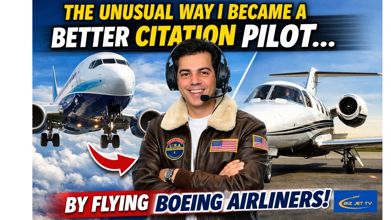 Przedsiębiorca, kt&oacute;ry lata Citationami i Boeingami...