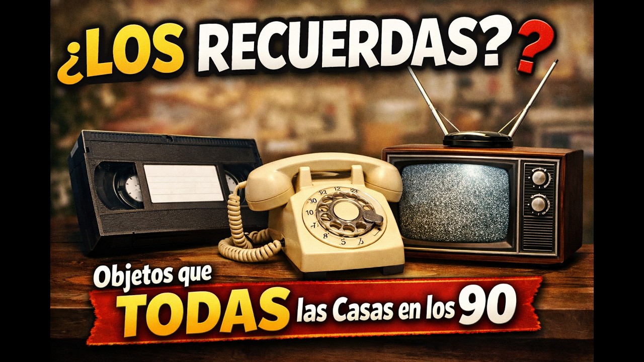 VHS, Teléfono Fijo y Más: Así Era una Casa Mexicana en 1990