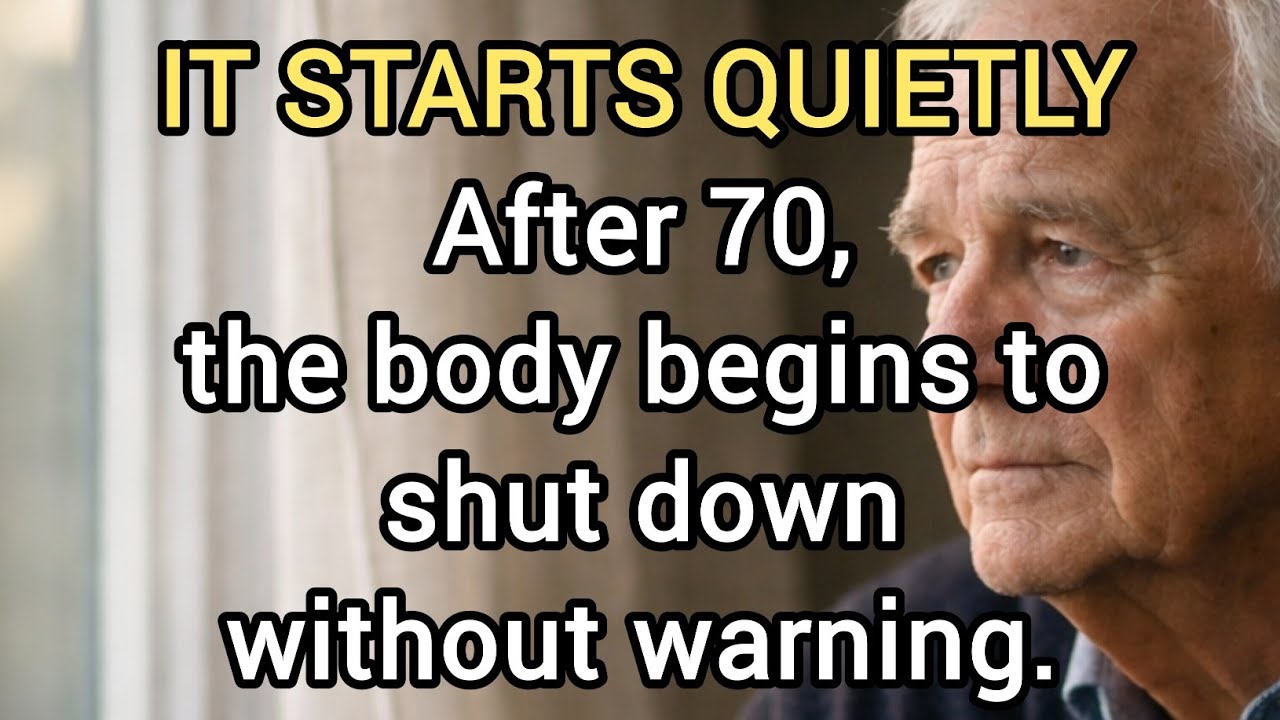 After 70, the Body Begins to Shut Down Quietly &ndash; 5 Changes You Must Not Ignore | Healthy Aging