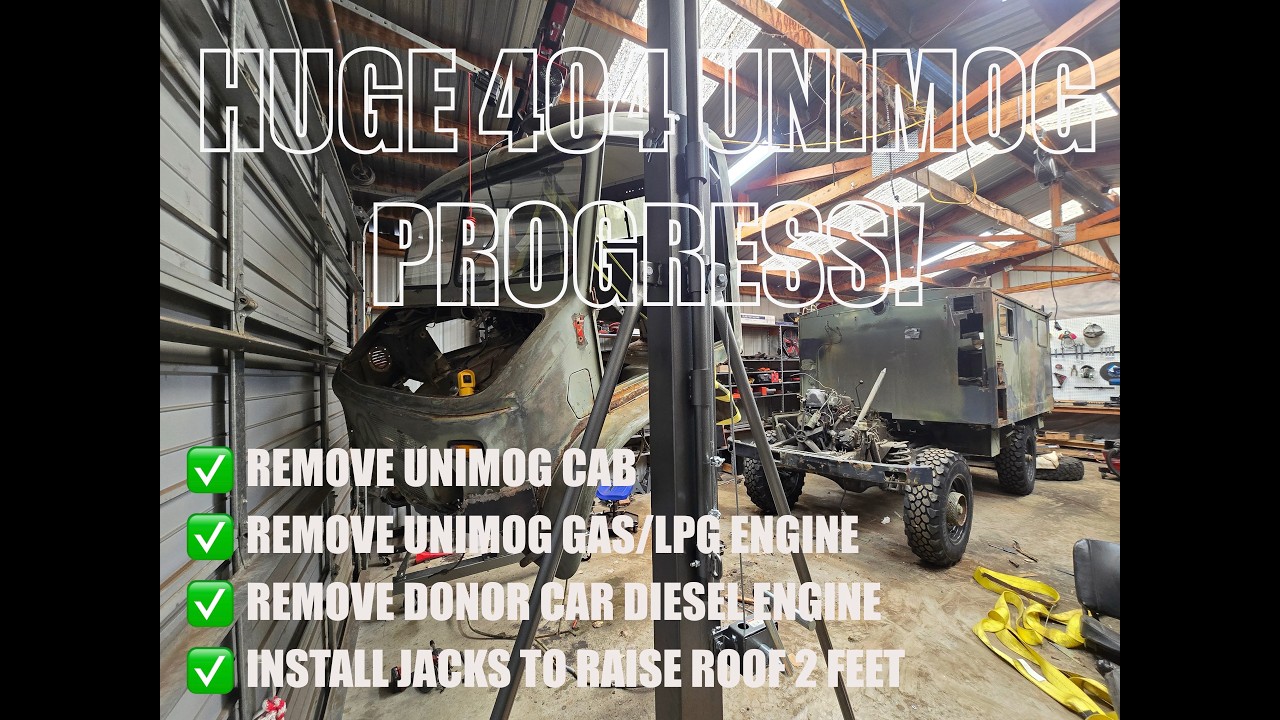 Biggest Unimog Progress Yet!