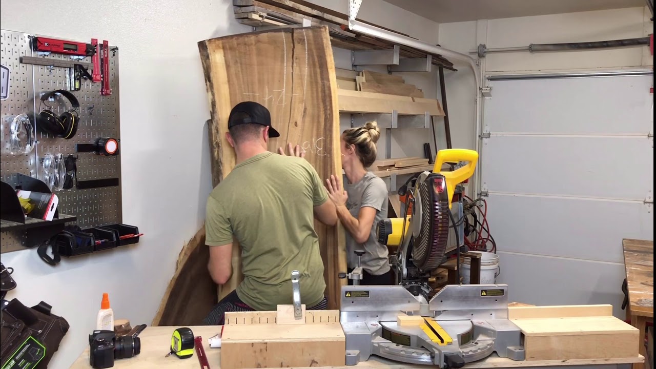 Monkey Pod Slab Prep
