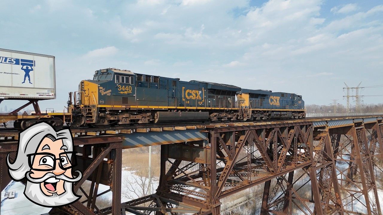 Cleveland Short Line CSX Marcy Trestle