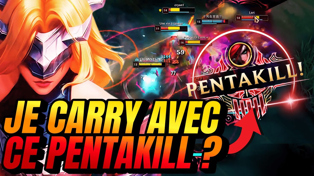CE PENTAKILL ME DONNE LA VICTOIRE DANS UNE GAME QUI ETAIT COMPLETEMENT PERDUE ... -