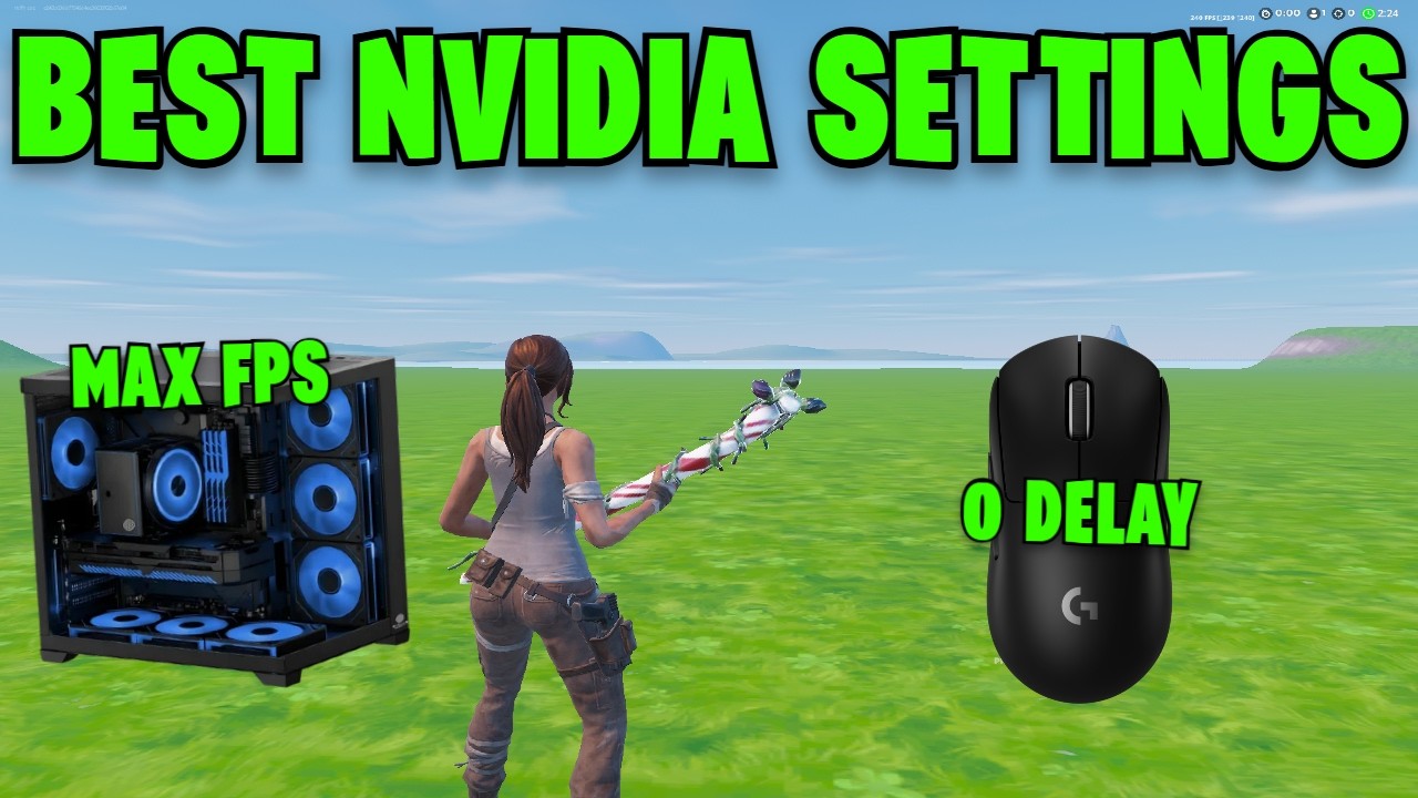 *Низкопроизводительный ПК* Настройки Nvidia, которые действительно повысят FPS в 2026 году!
