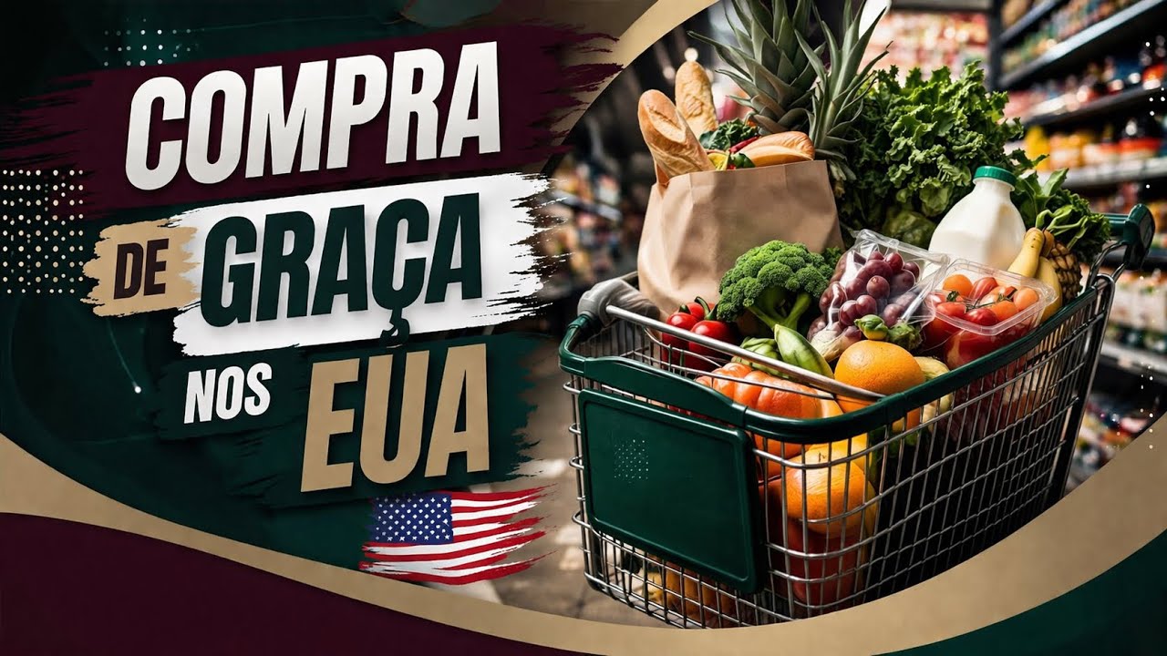 Comida grátis nos EUA 🇺🇸
