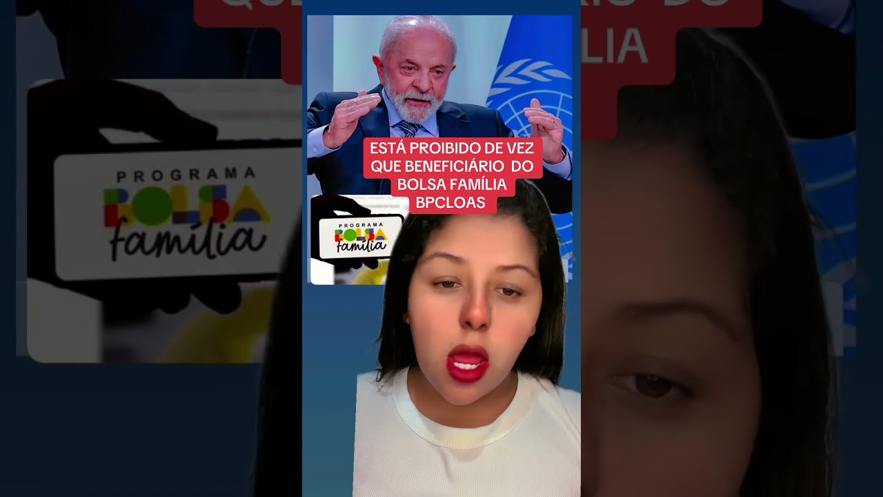 Agora est&aacute; proibido usar o dinheiro bpclaos Bolsa Fam&iacute;lia para jogos bets #bolsafamilia #bpc # viral