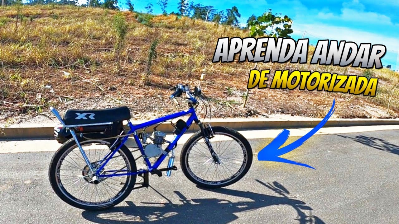 COMO ANDAR DE BIKE MOTORIZADA