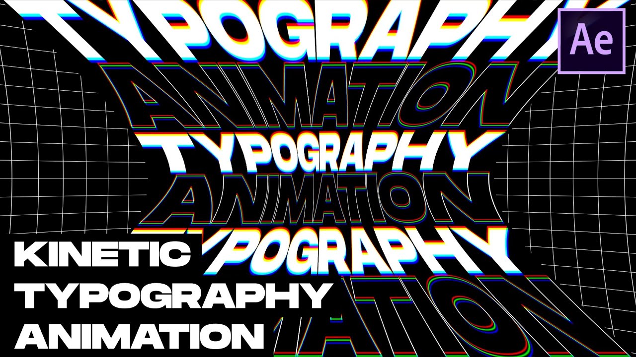 Kinetic Typography Animation | After Effects Tutorial