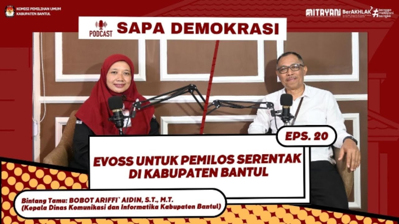 EVOSS untuk Pemilos Serentak di Kabupaten Bantul
