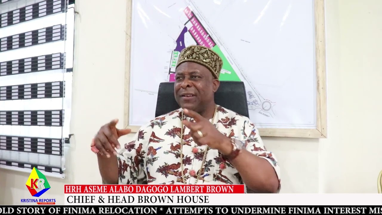 [WATCH] AMADABO SPEAKS ON FINIMA DEVELOPMENT