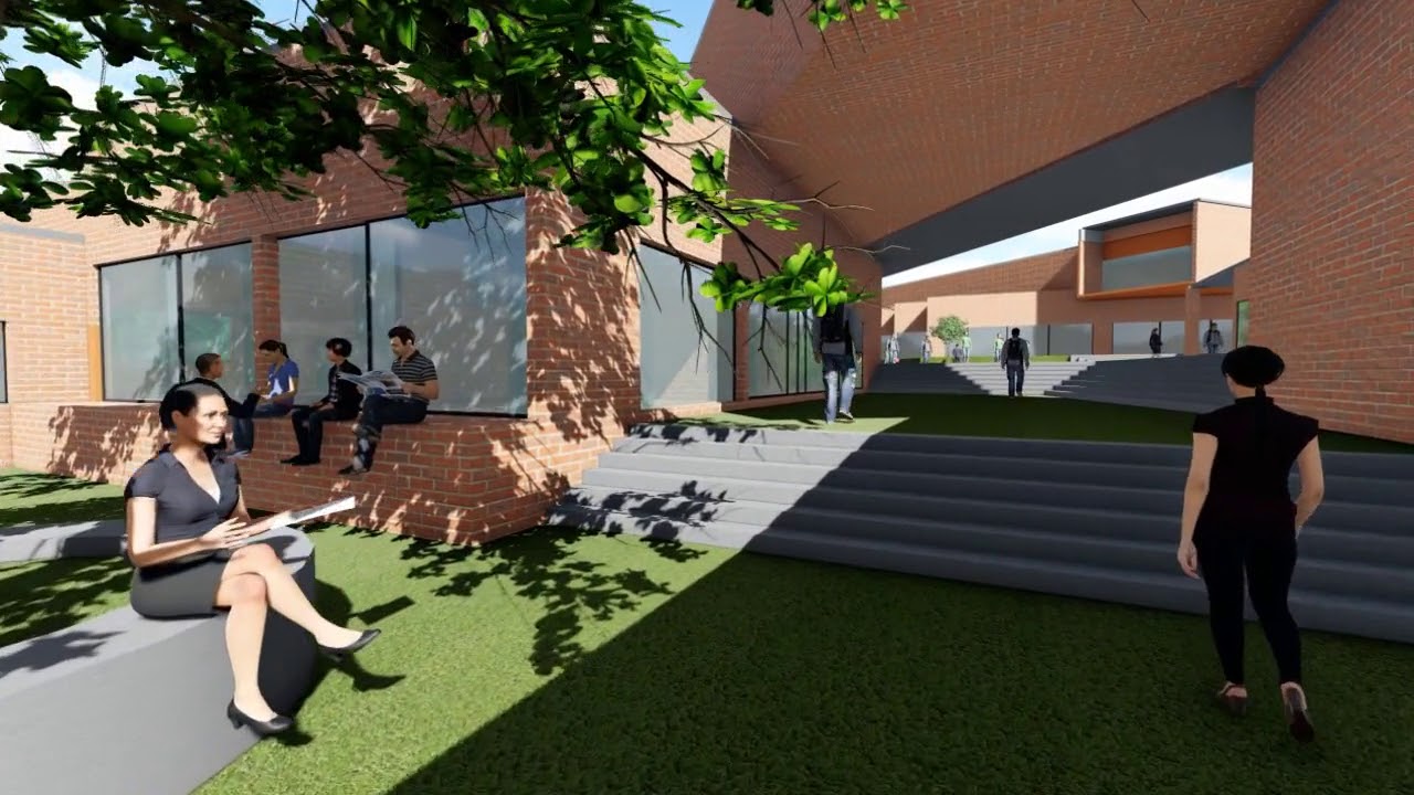 Thesis project # Fine art college design walk-through