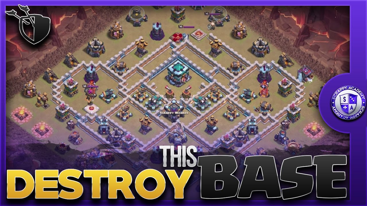 [iTzu Base] How to 3 STAR Popular TH13 LEGENDS Base | TH13 Best Attack Strategy in Clash of Clans