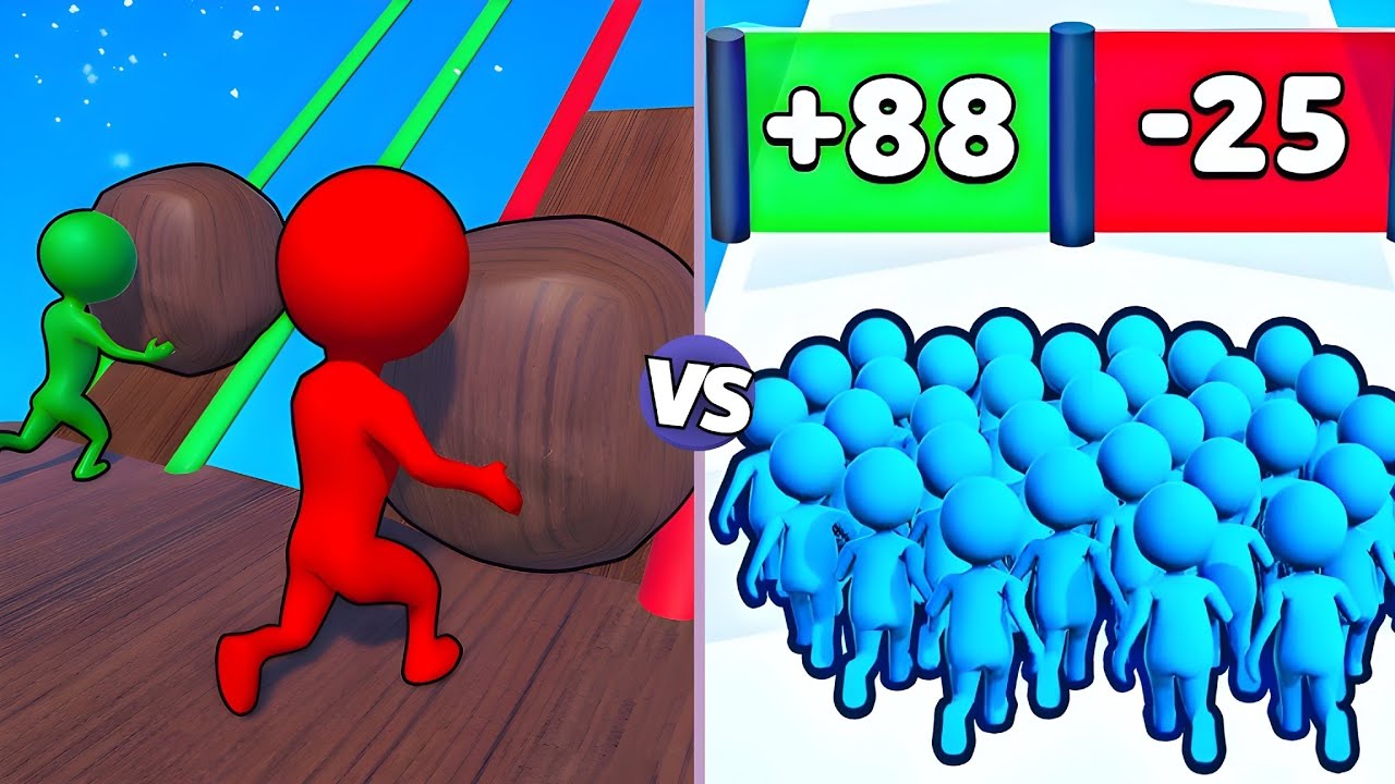 Snow Race 3D - Fun Racing vs Count Master | Best Gameplay Android,iOS”Gameplay